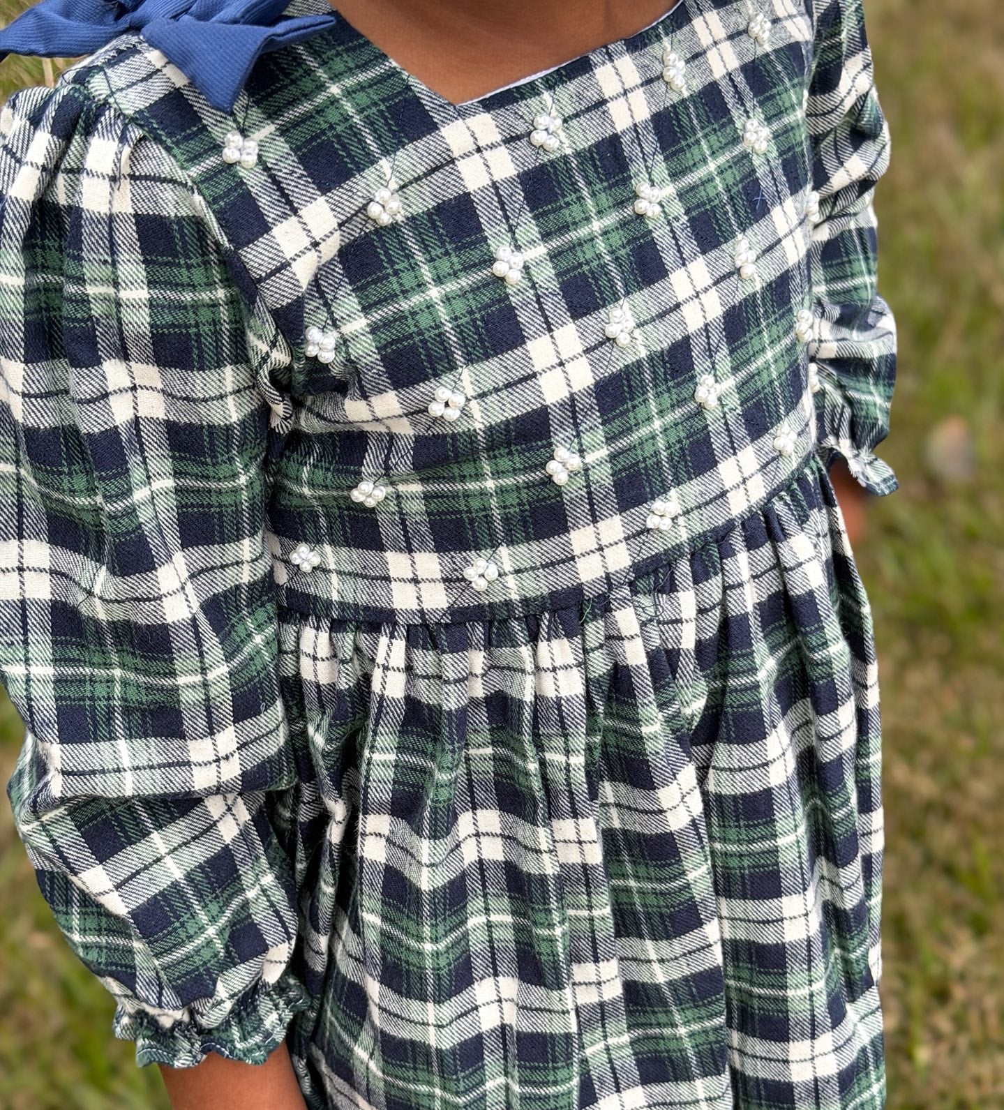 CLASSIC PLAID GIRL DRESS