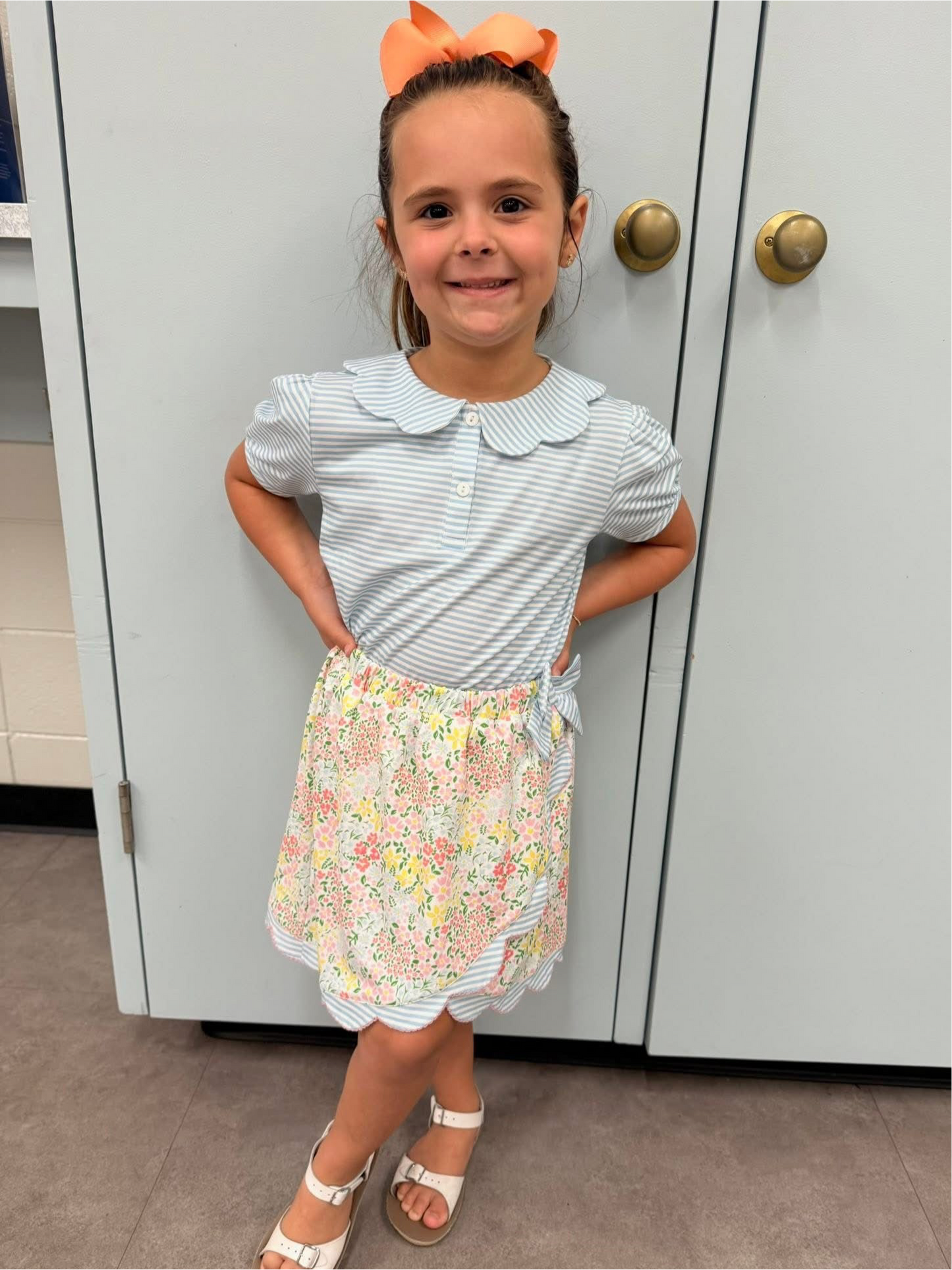 GIRLS BOTANICAL BABE SKORT SET