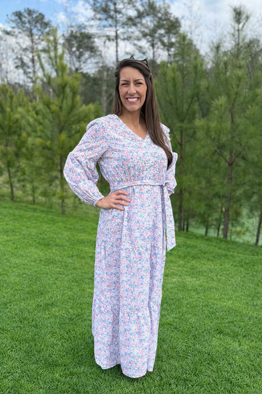 PICCADILLY FLORAL MOM MAXI DRESS