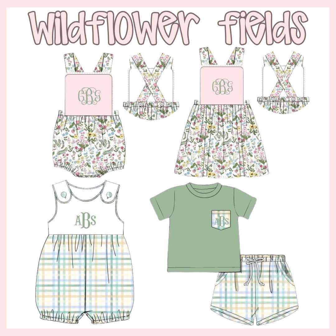 WILDFLOWER FIELDS GIRL BUBBLE