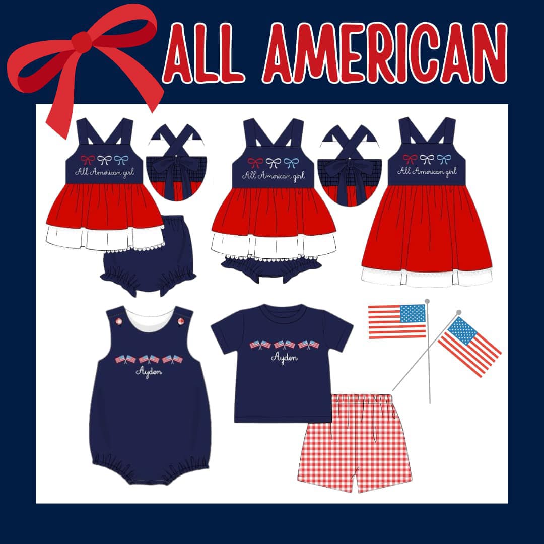 ALL AMERICAN FRENCH KNOT BOY BUBBLE