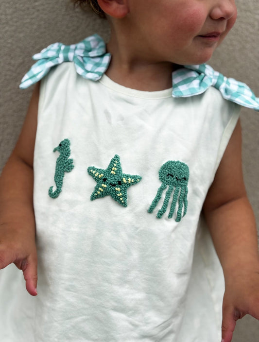 FRENCH KNOT SEA PALS GIRL BUBBLE