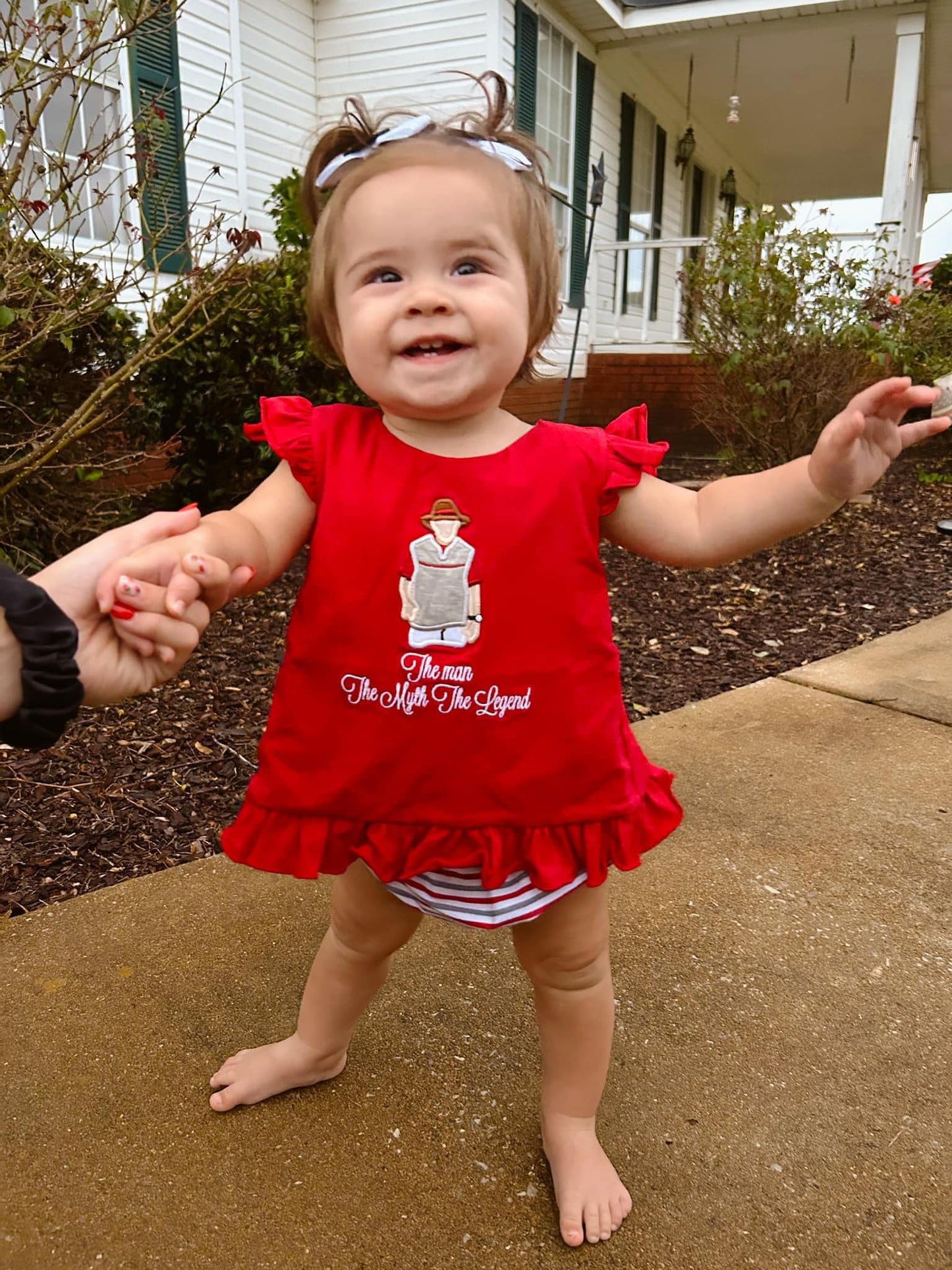 THE MAN THE MYTH THE LEGEND BLOOMER SET