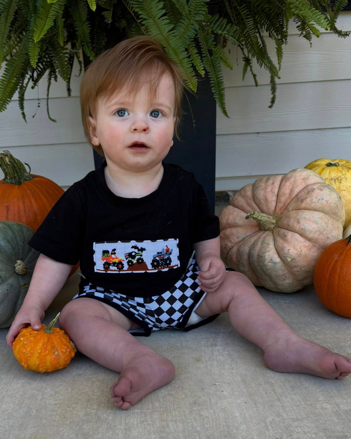 MONSTER JAM - HALLOWEEN EDITION BOY SHORT SET