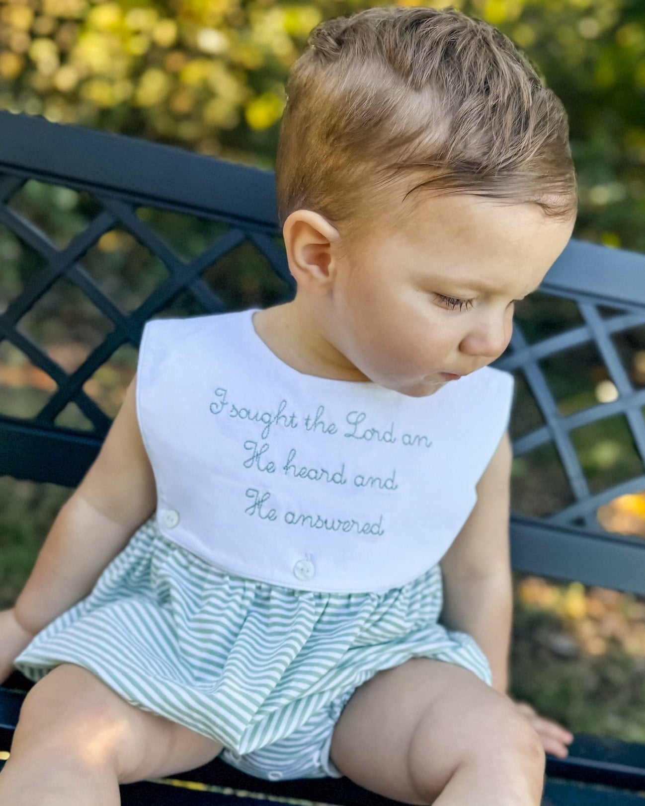 I SOUGHT THE LORD BOY BUBBLE