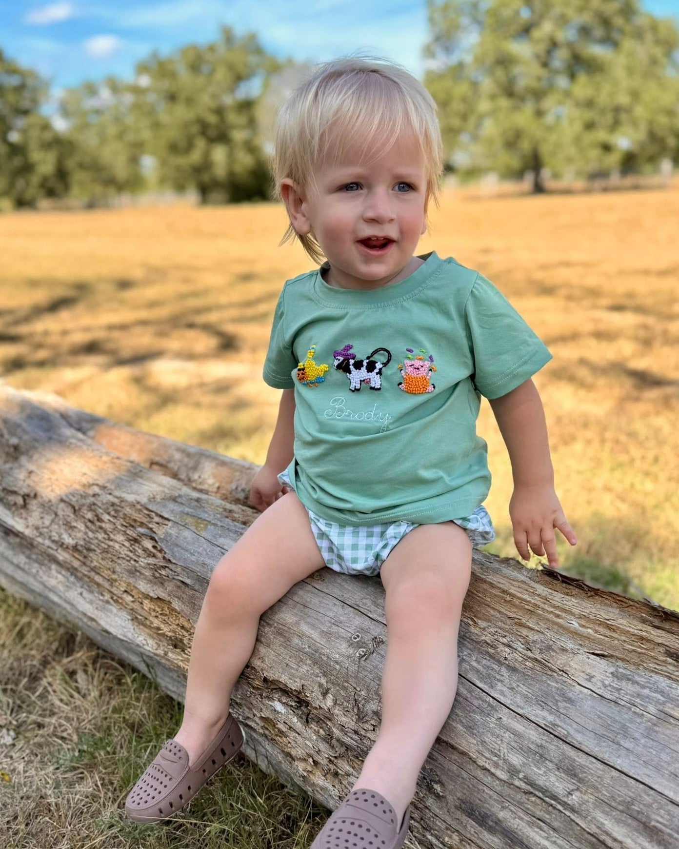 BOY HALLOWEEN TEES HALLOWEEN FARM SHIRT