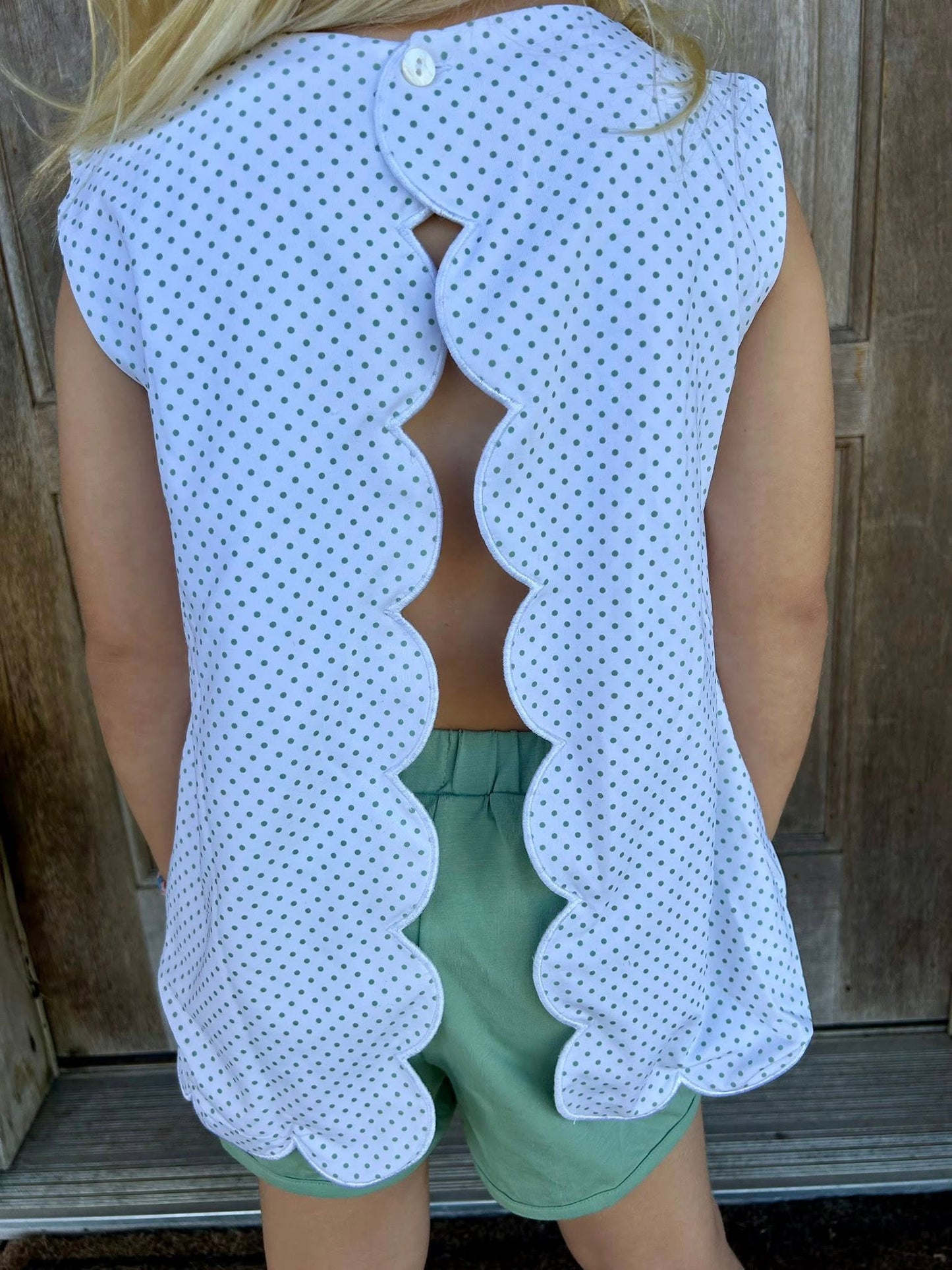 PUMPKIN TRIO GIRL SHORT SET