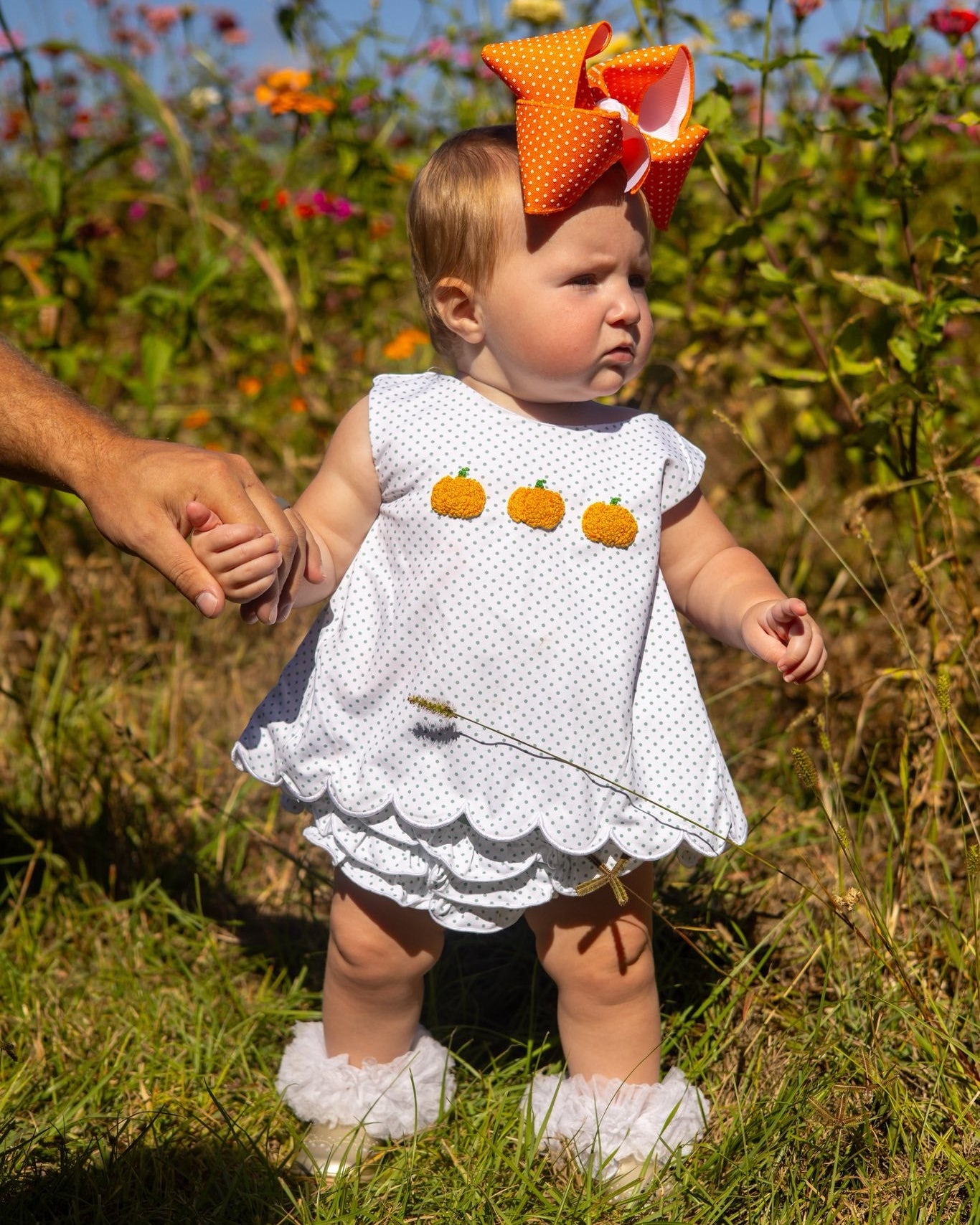 PUMPKIN TRIO BLOOMER SET