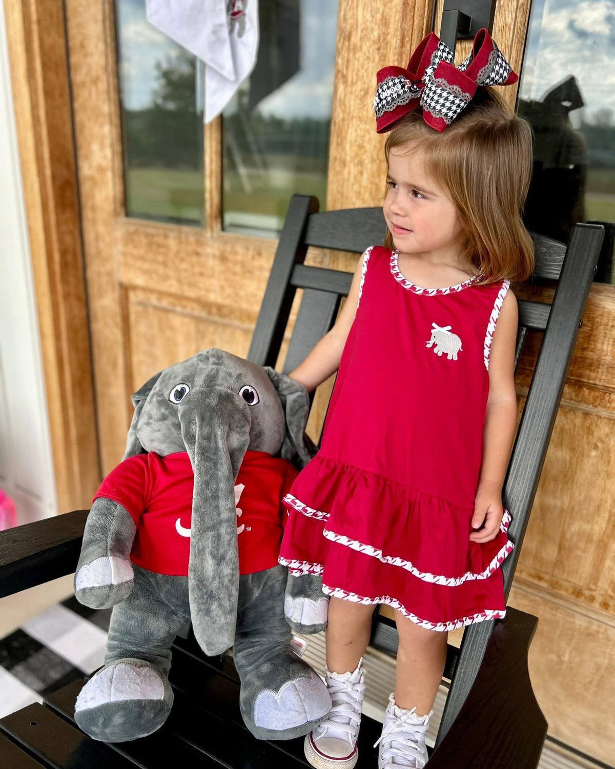 GIRL ELEPHANT TENNIS DRESS