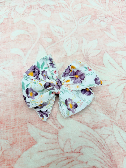 AUTUMN FLORAL BOW