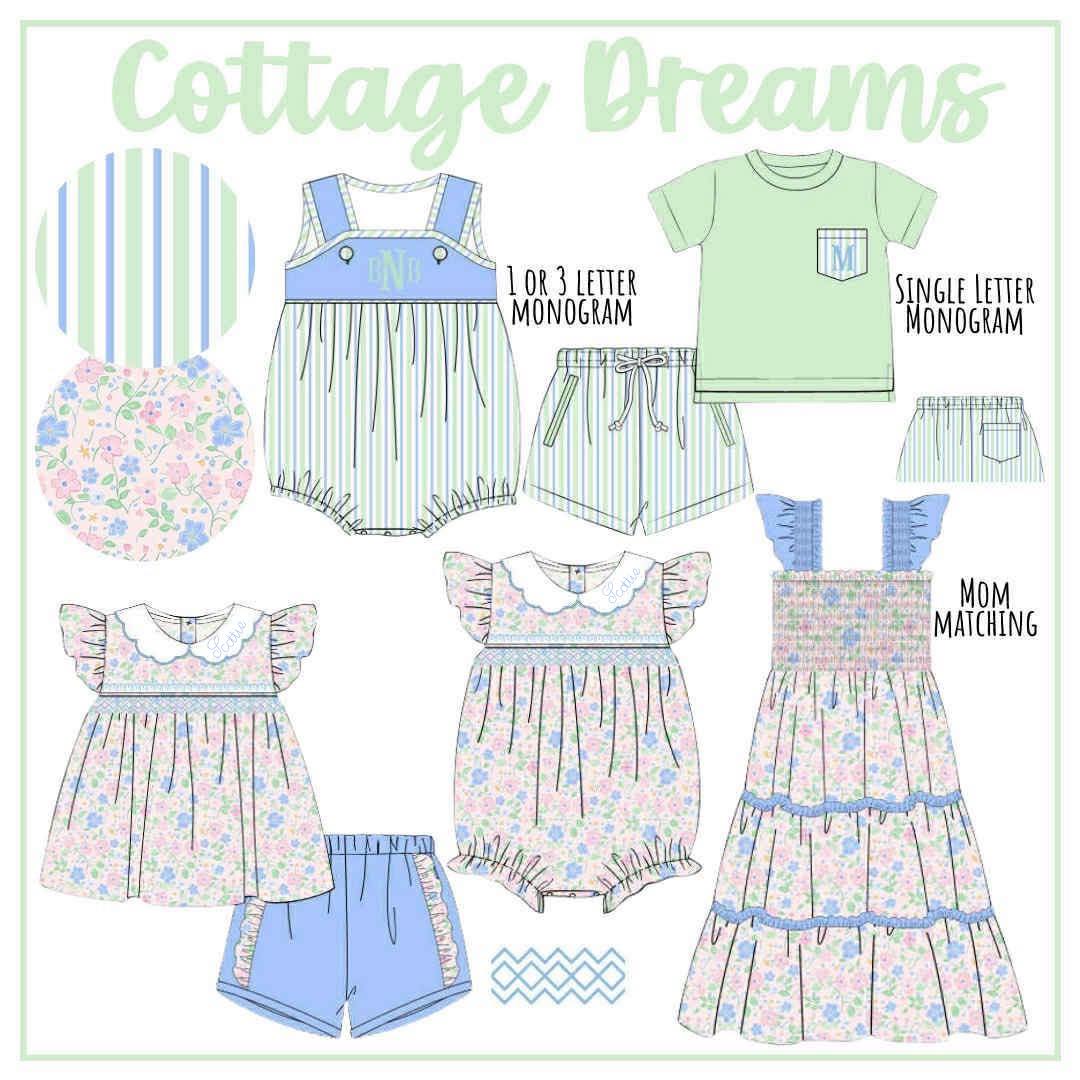 COTTAGE DREAMS BOY SHORT SET