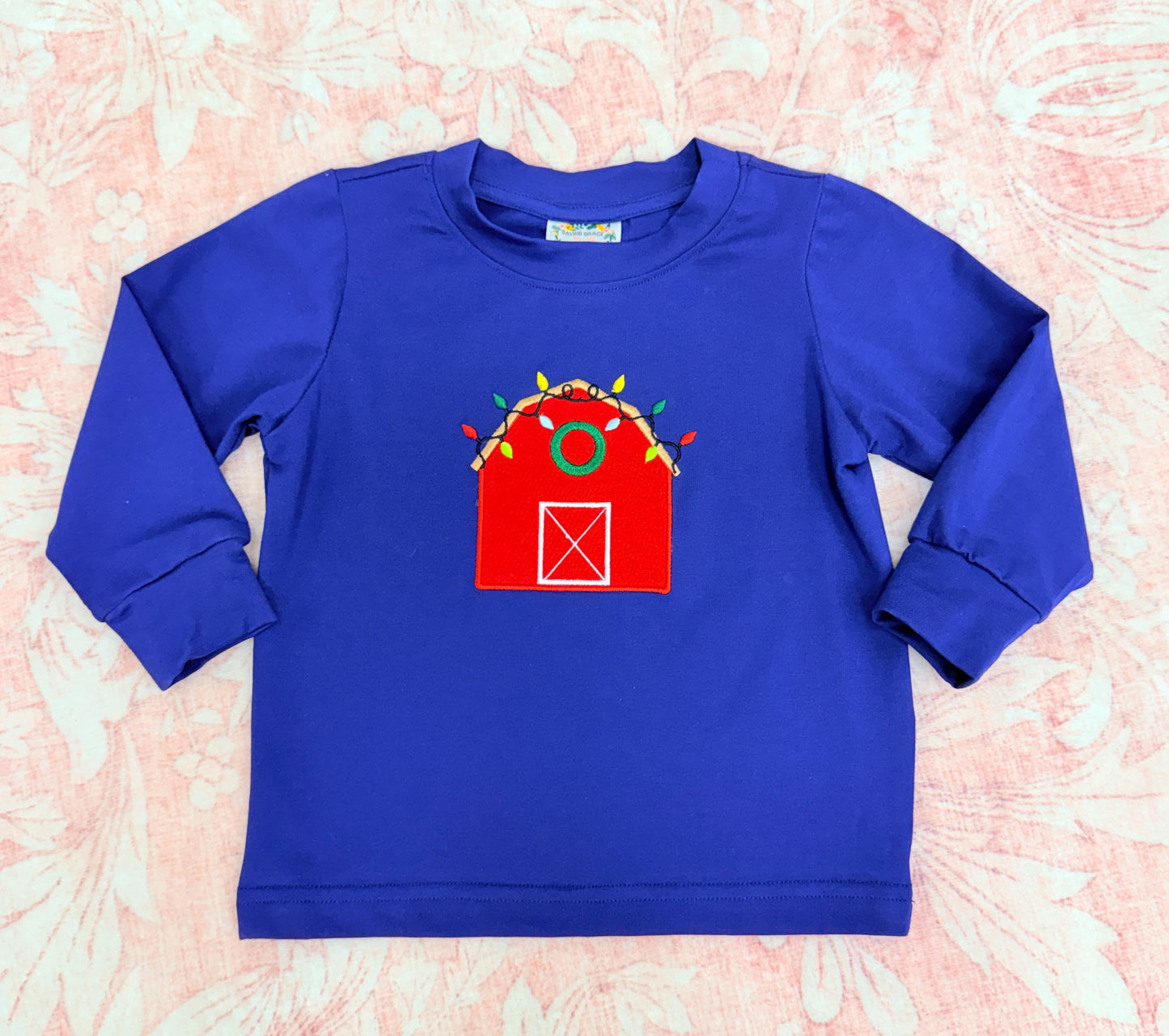 APPLIQUE FOR THE FELLAS PARTY BARN SHIRT