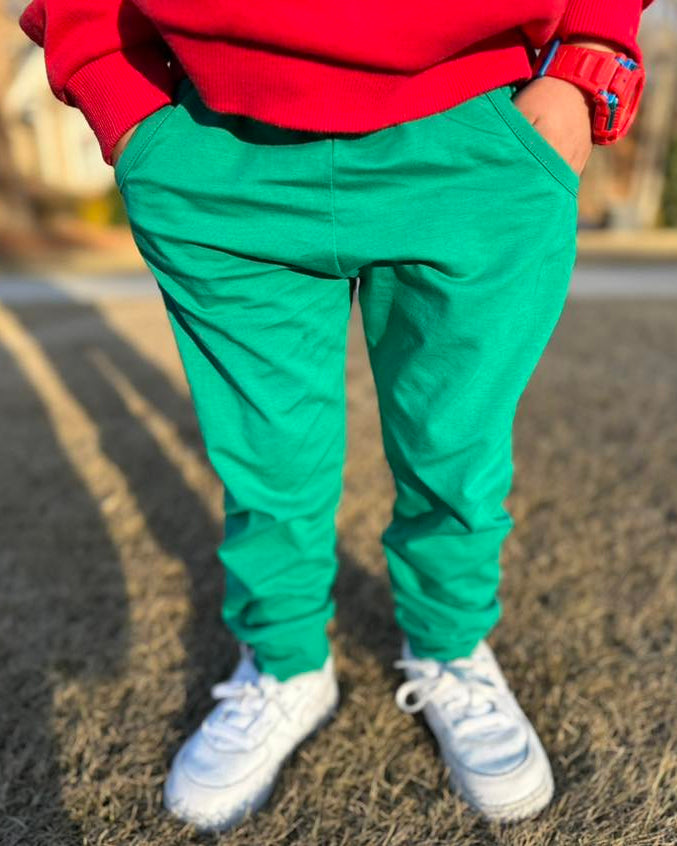 GREEN JOGGERS