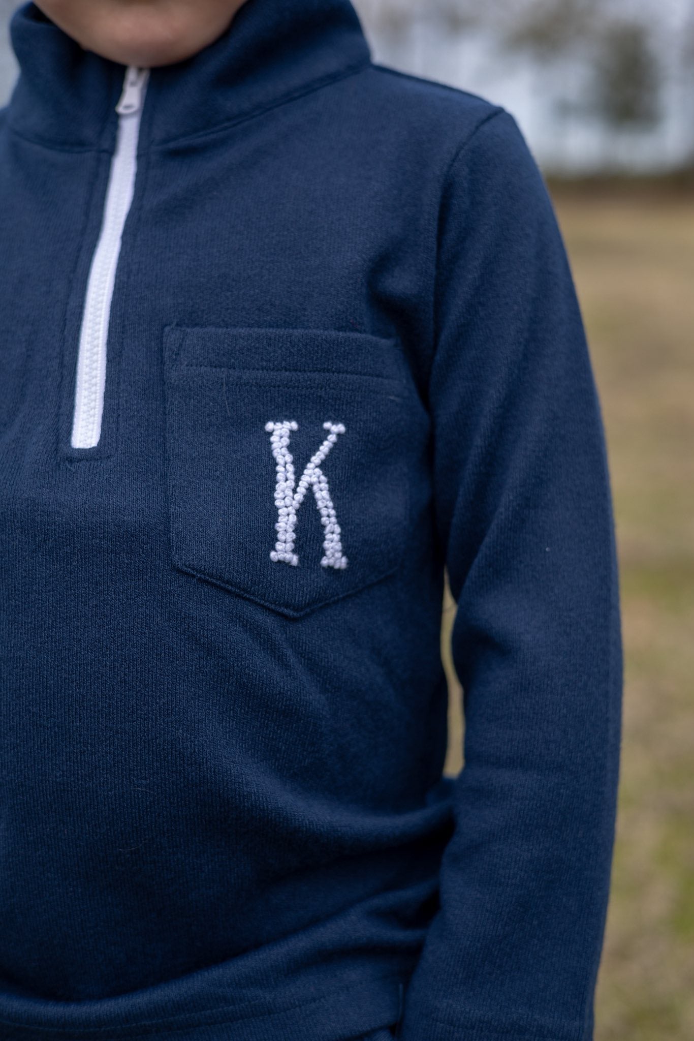 NAVY CARDIGAN JOGGER SET