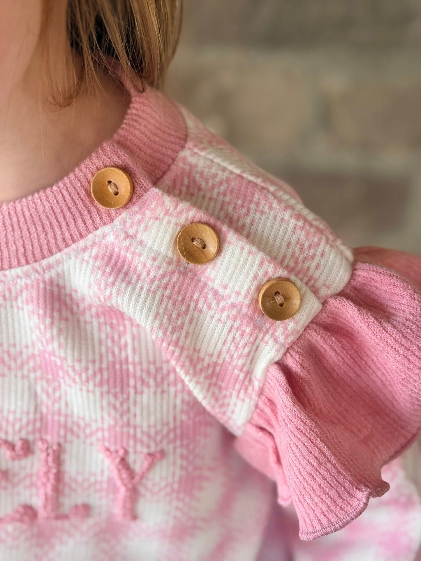 GINGHAM CARDIGAN GIRL PANT SET