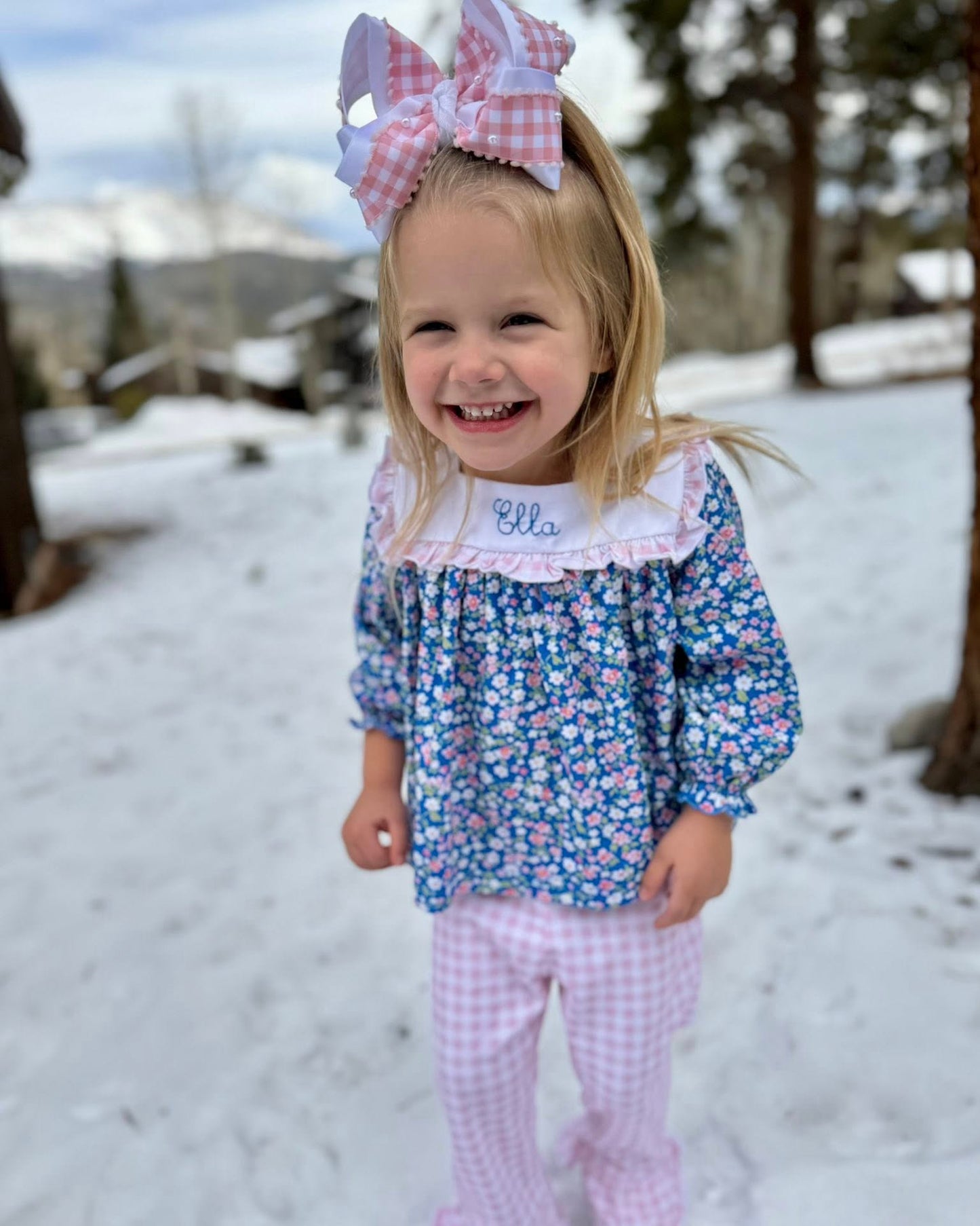 BLUEBELL MEADOW GIRL PANT SET