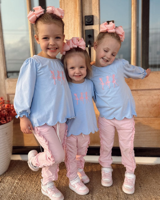 LONG SLEEVE BALLET GIRL SHIRT
