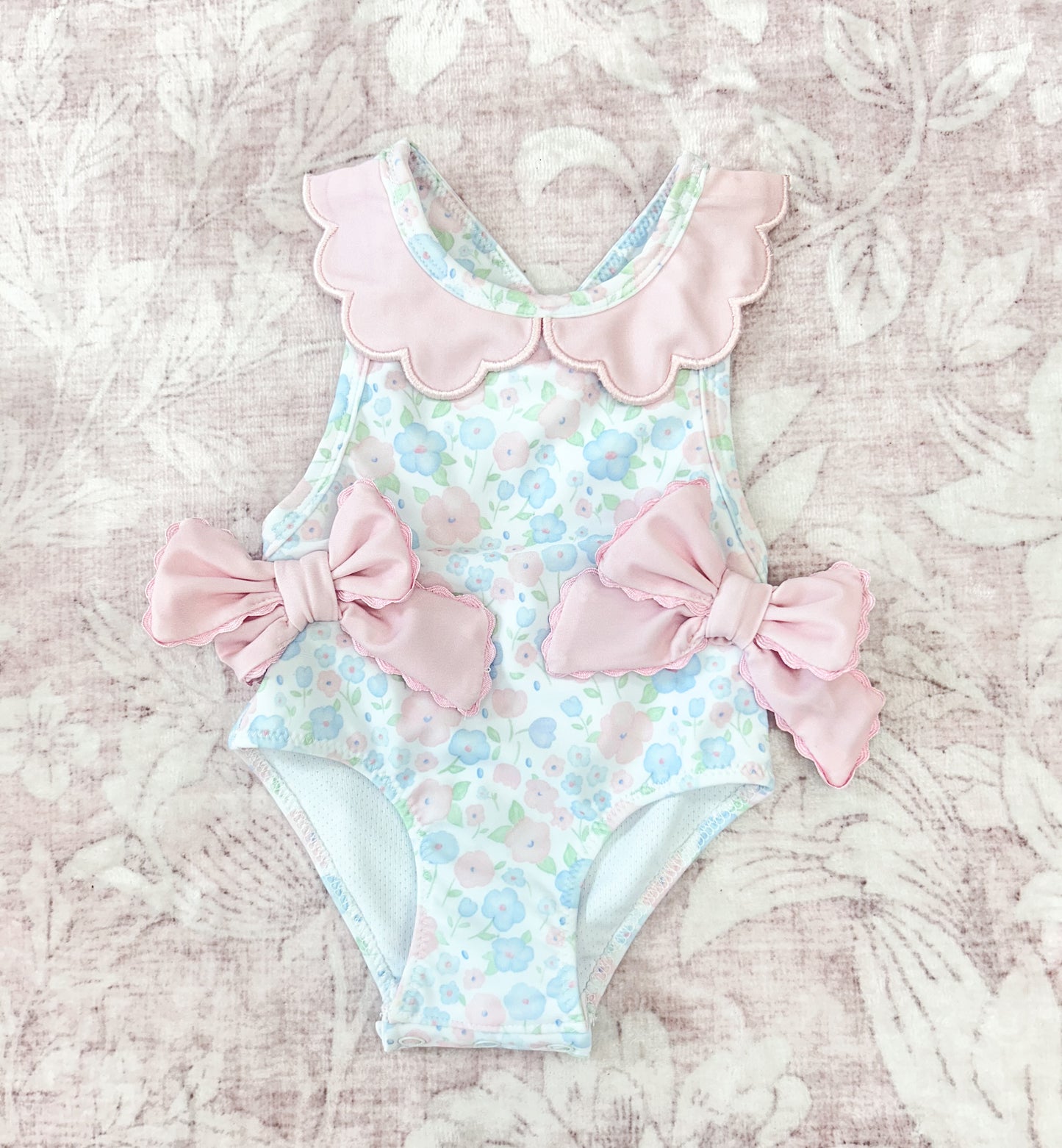 MADDY'S FLORAL GIRL 1PC SWIM