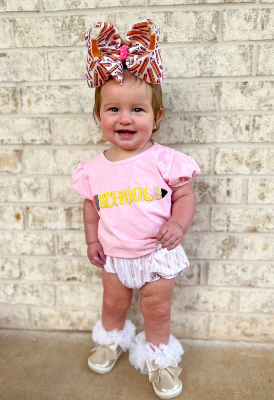 CLASS IN SESSION BLOOMER SET