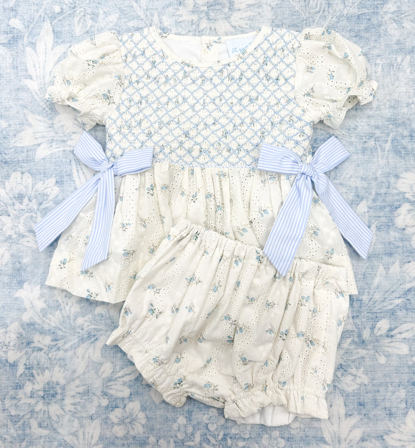 GIRLS OCEAN BREEZE BLOOMER SET