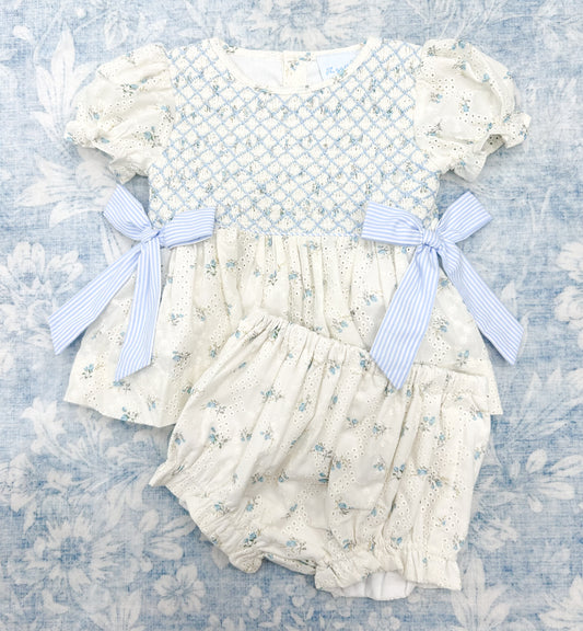 GIRLS OCEAN BREEZE BLOOMER SET