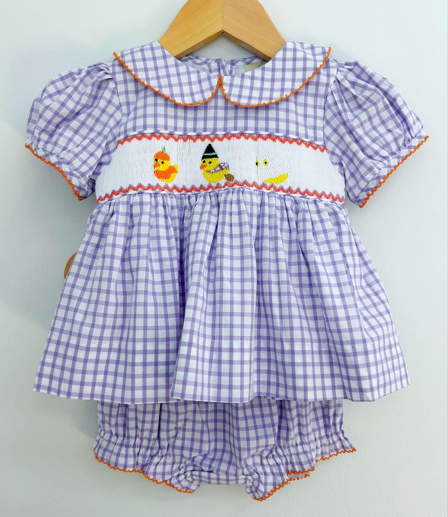 DUCK DUCK GHOST BLOOMER SET