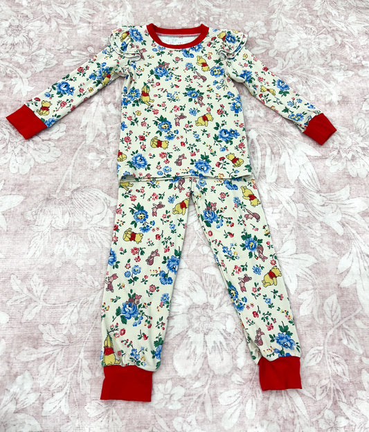 FLORAL HONEY FRIENDS BAMBOO RUFFLE SET