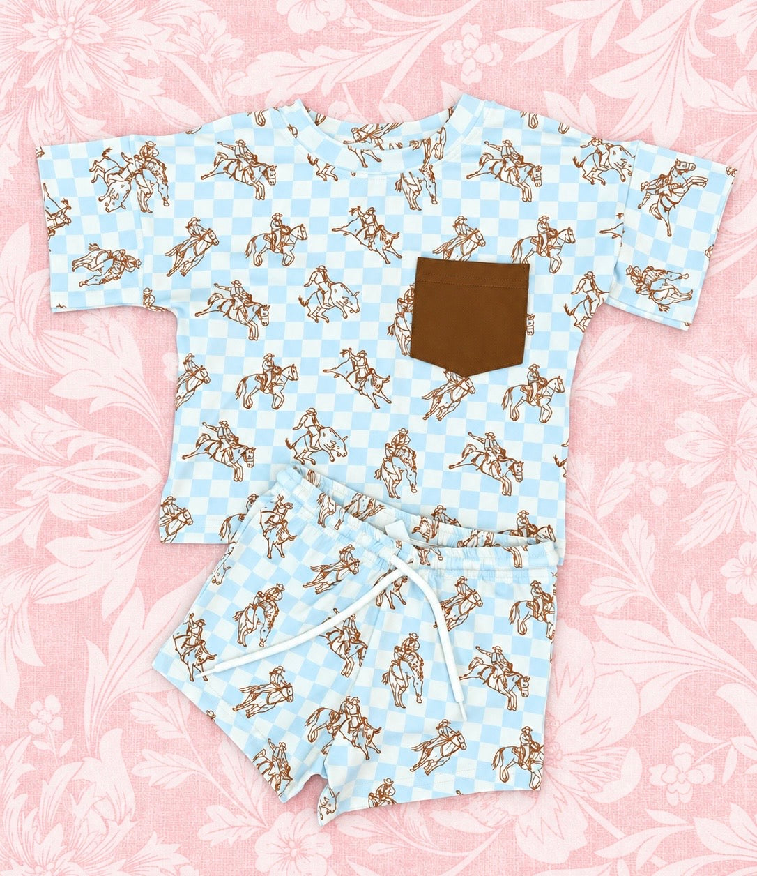 ROUGH & ROWDY RODEO SHORT SET