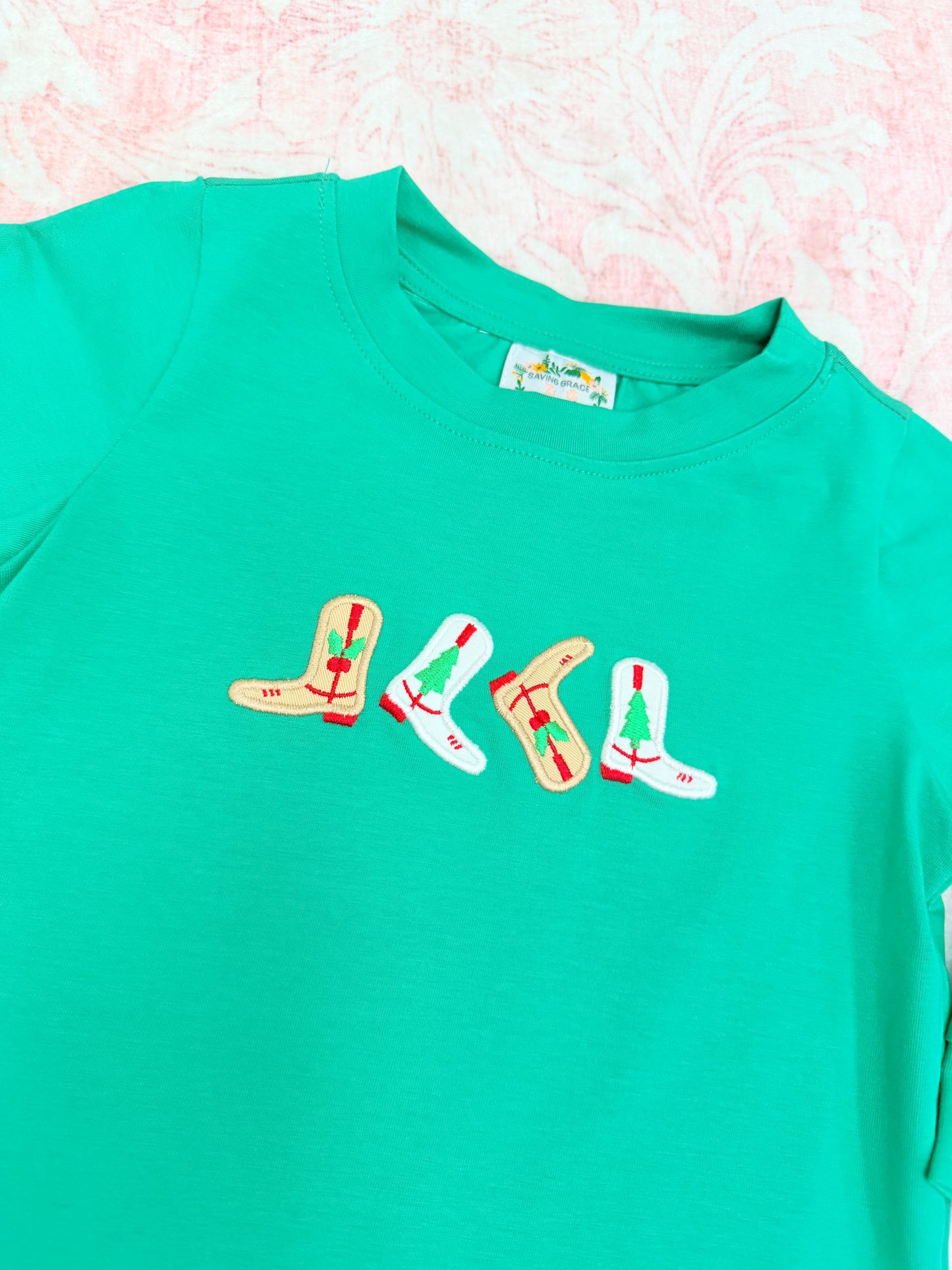 APPLIQUE FOR THE FELLAS LINE DANCE SHIRT