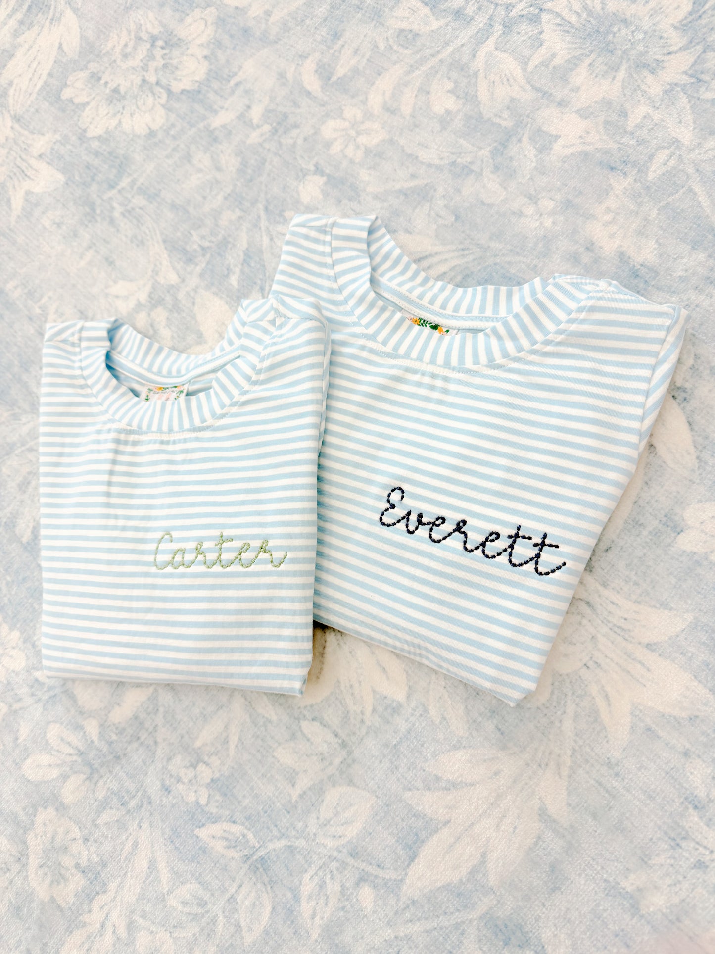 BLUE COZY KNIT PULLOVER