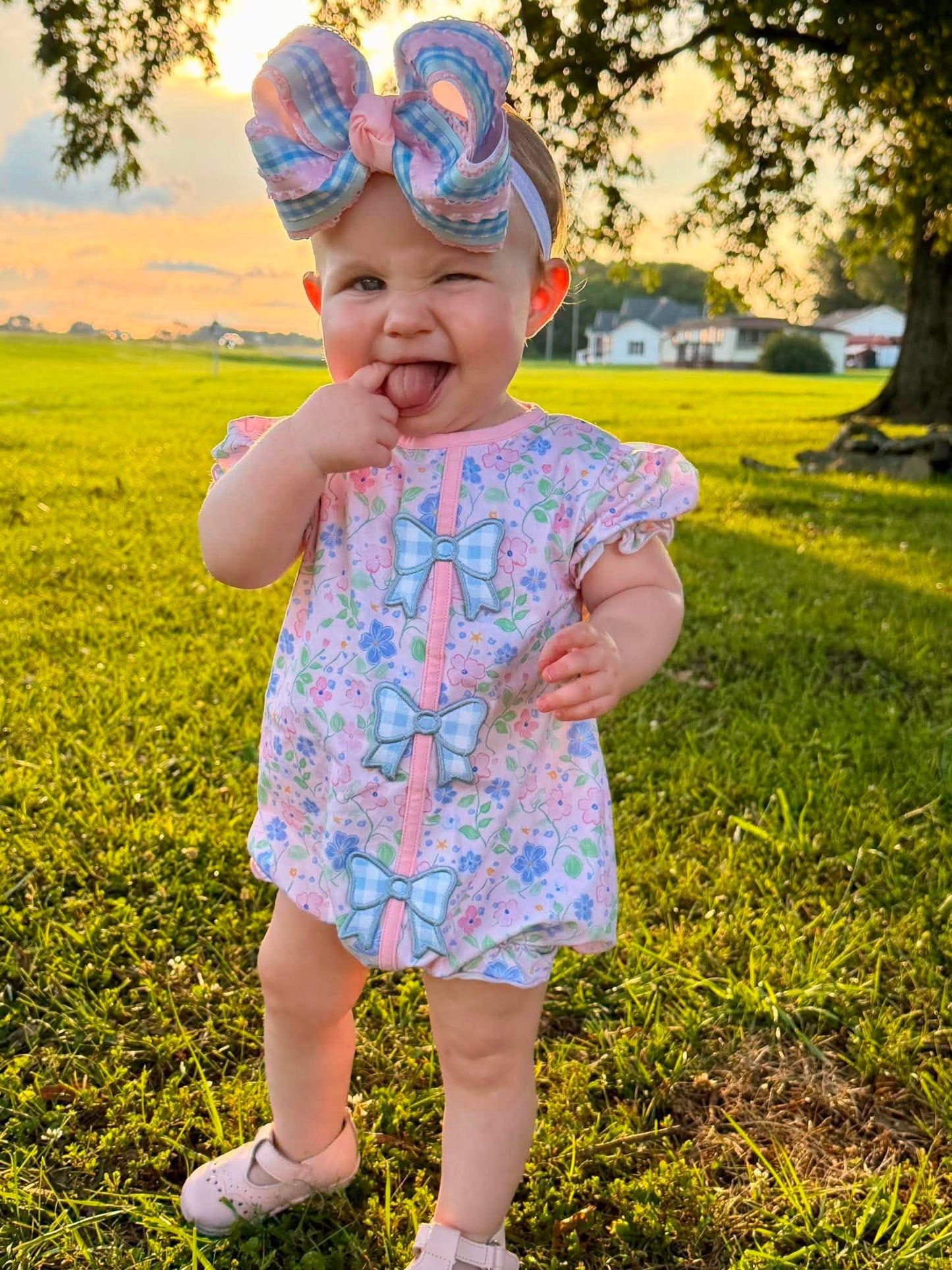 GIRLS HONEY BLOSSOMS BOW BUBBLE