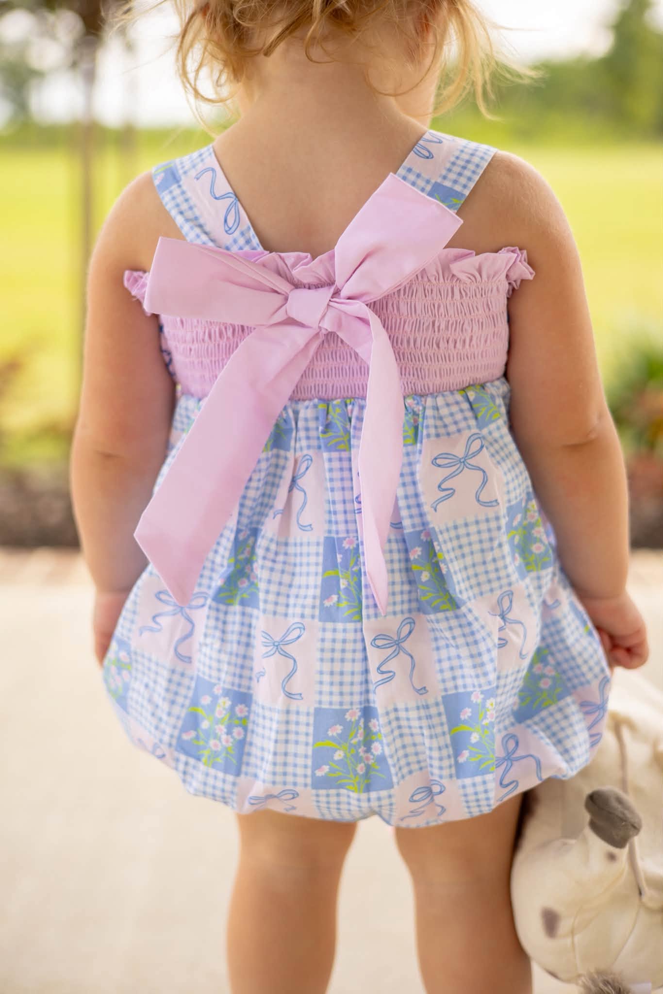 GIRLS SWEETGRASS PATCHWORK BUBBLE