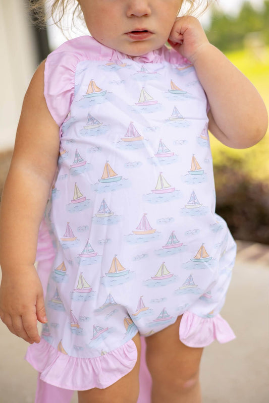GIRLS COME SAIL AWAY SUNSUIT
