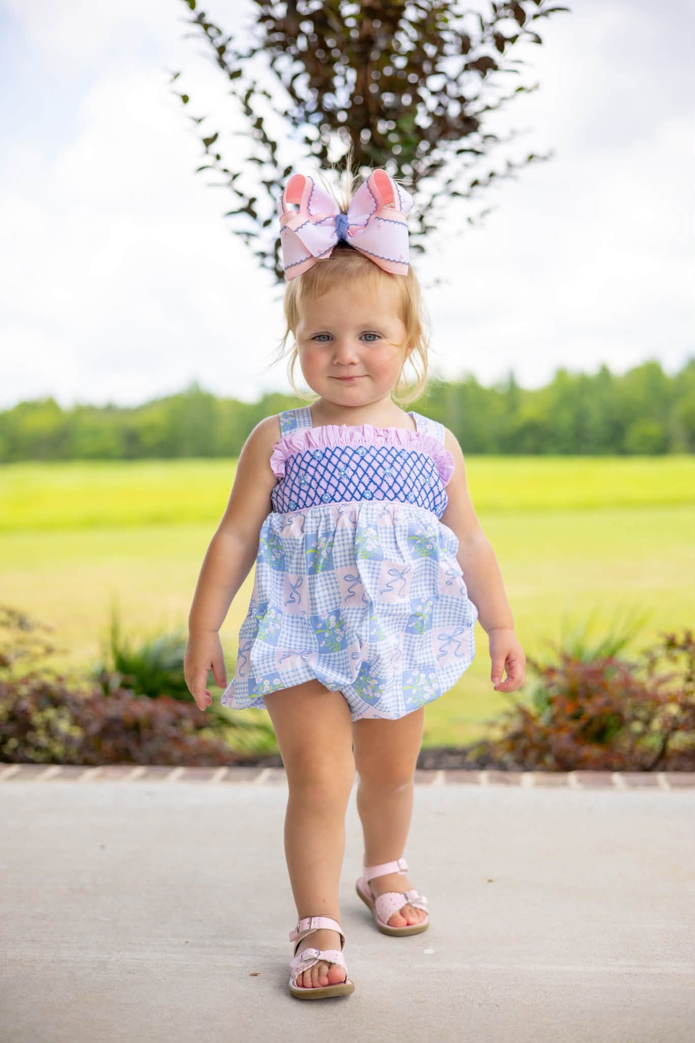 GIRLS SWEETGRASS PATCHWORK BUBBLE