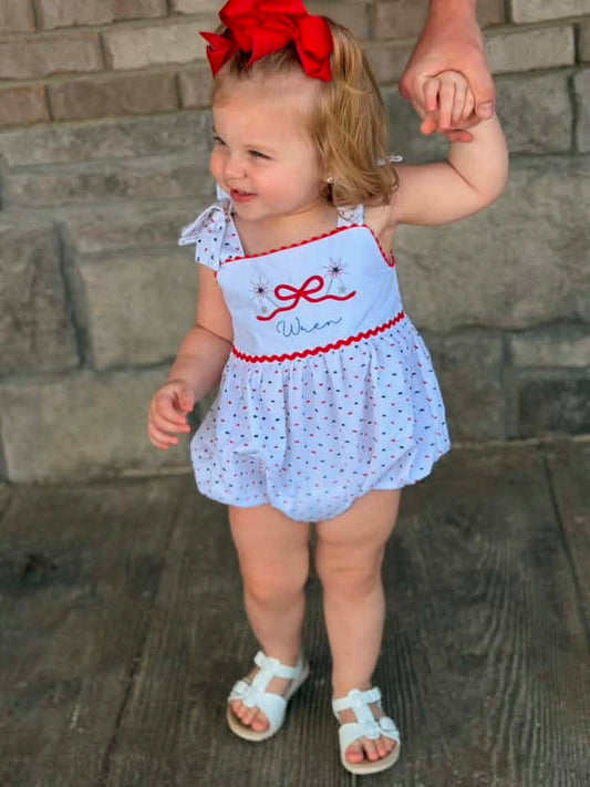 GIRLS LITTLE MISS LIBERTY BUBBLE