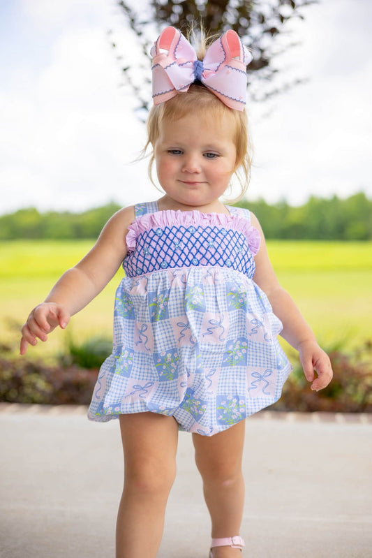 GIRLS SWEETGRASS PATCHWORK BUBBLE