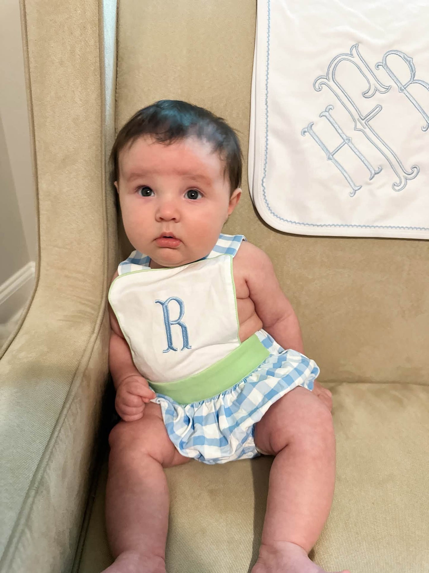 BOYS SWEETGRASS PATCHWORK SUNSUIT