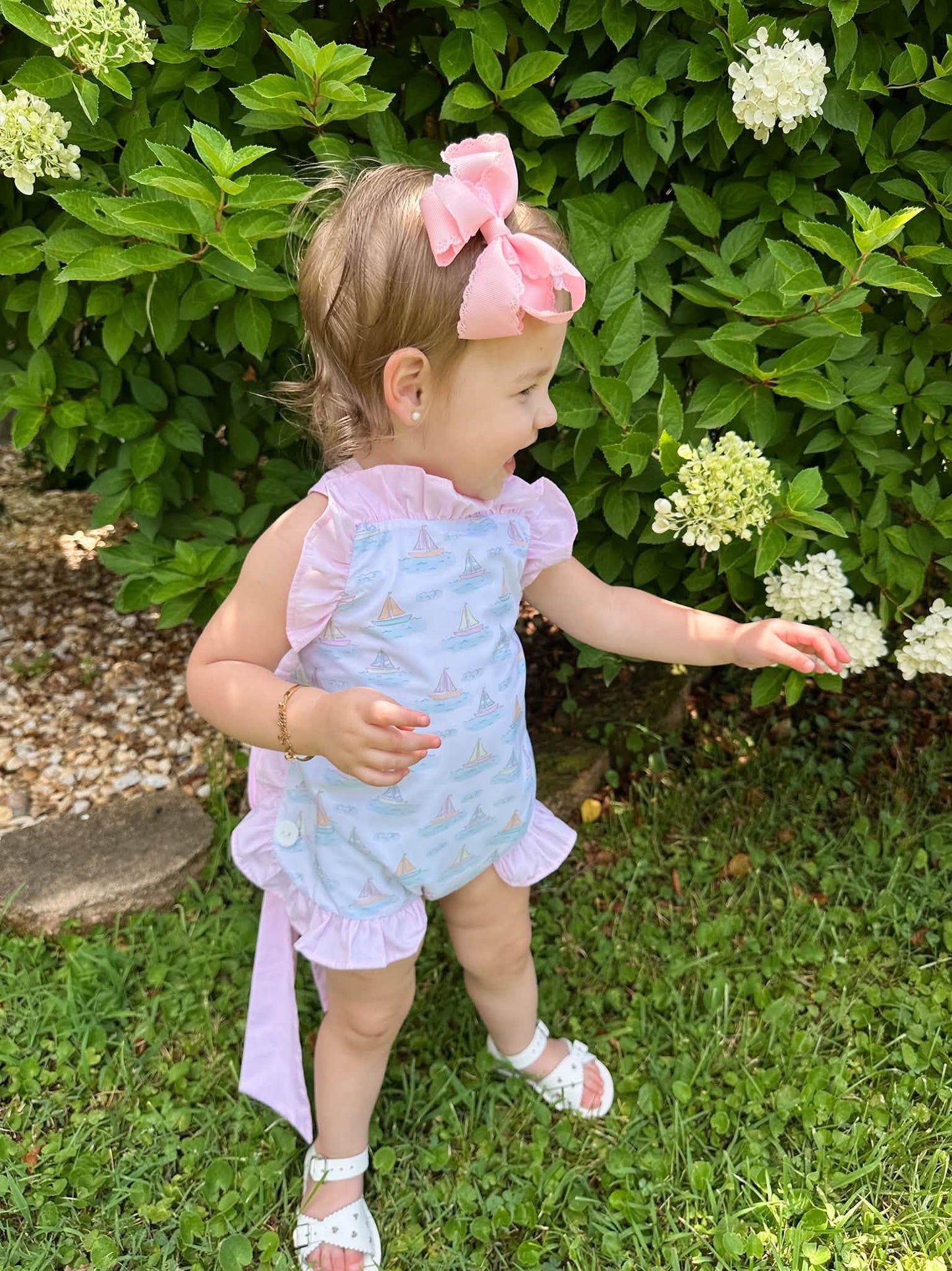 GIRLS COME SAIL AWAY SUNSUIT