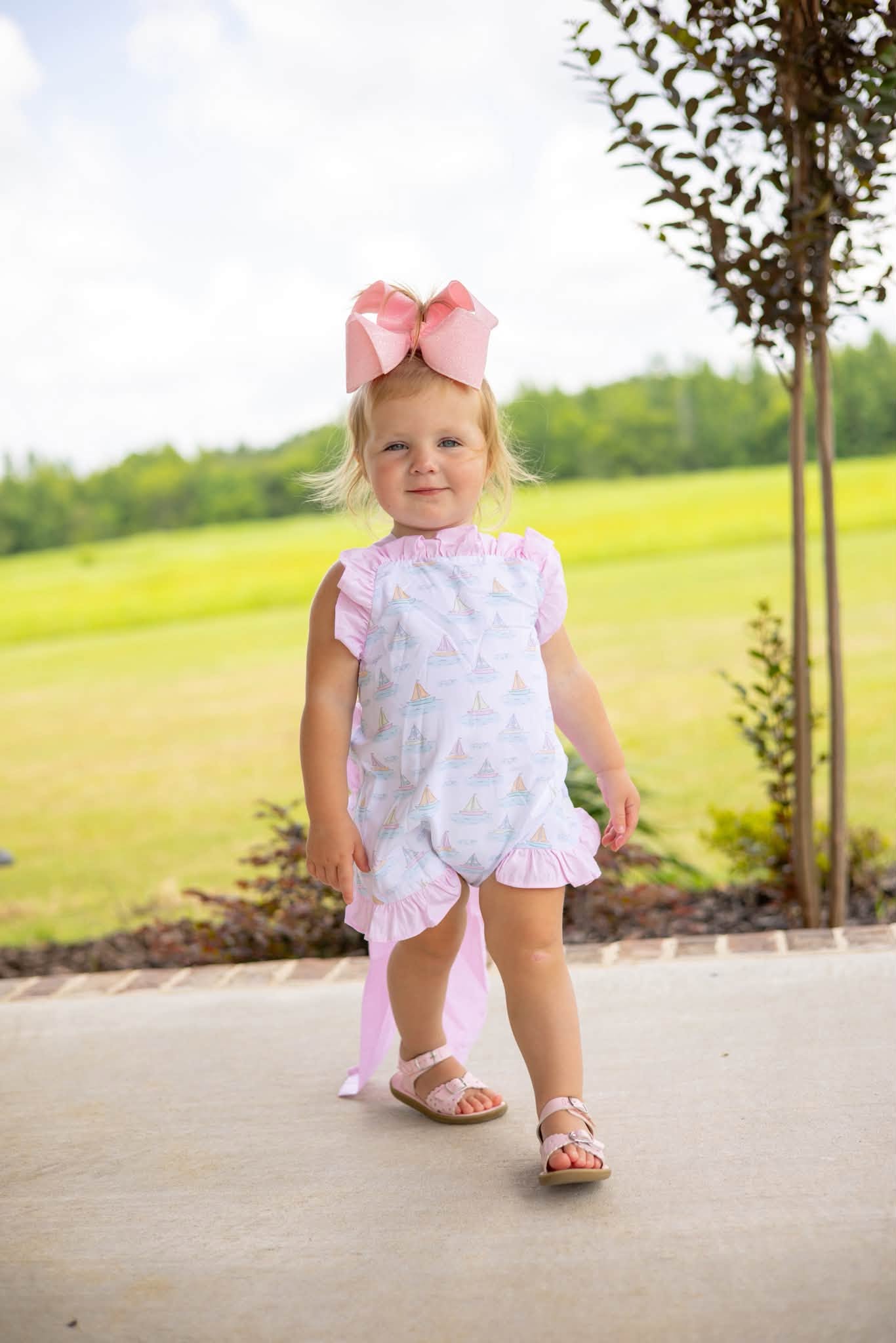 GIRLS COME SAIL AWAY SUNSUIT
