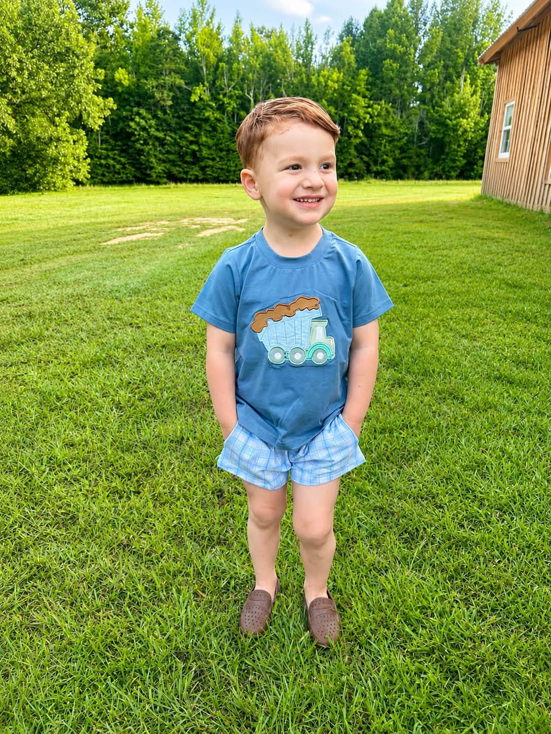 BOYS TRI-AXLE TRUCK SHORTIE SET