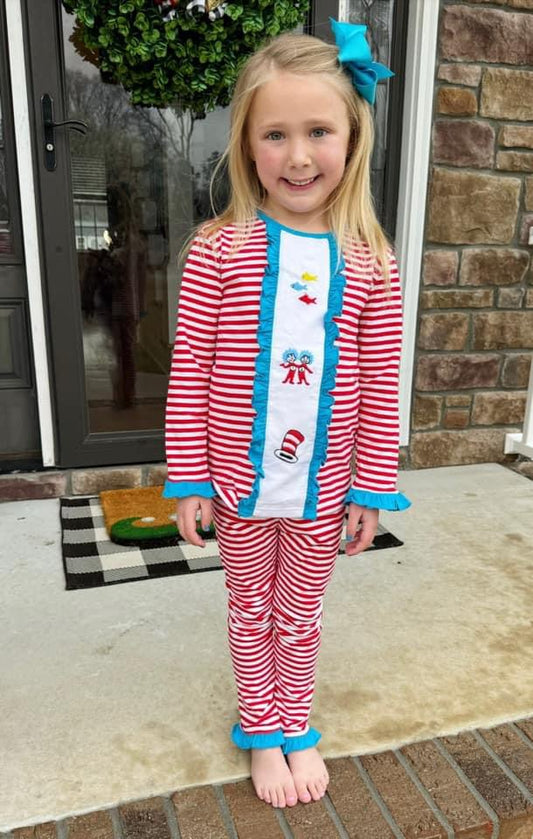 DR SEUSS LOUNGEWEAR GIRL SET