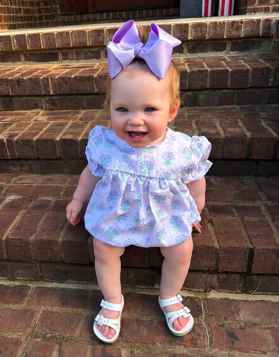 GIRLS LOTUS BOW BUBBLE