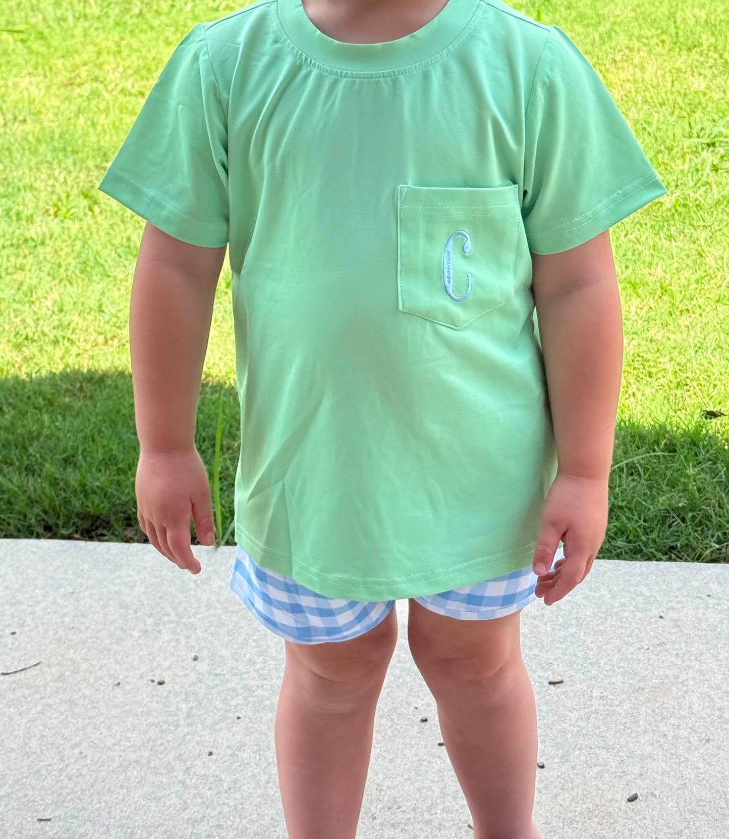 BOYS SWEETGRASS PATCHWORK SHORTIE SET