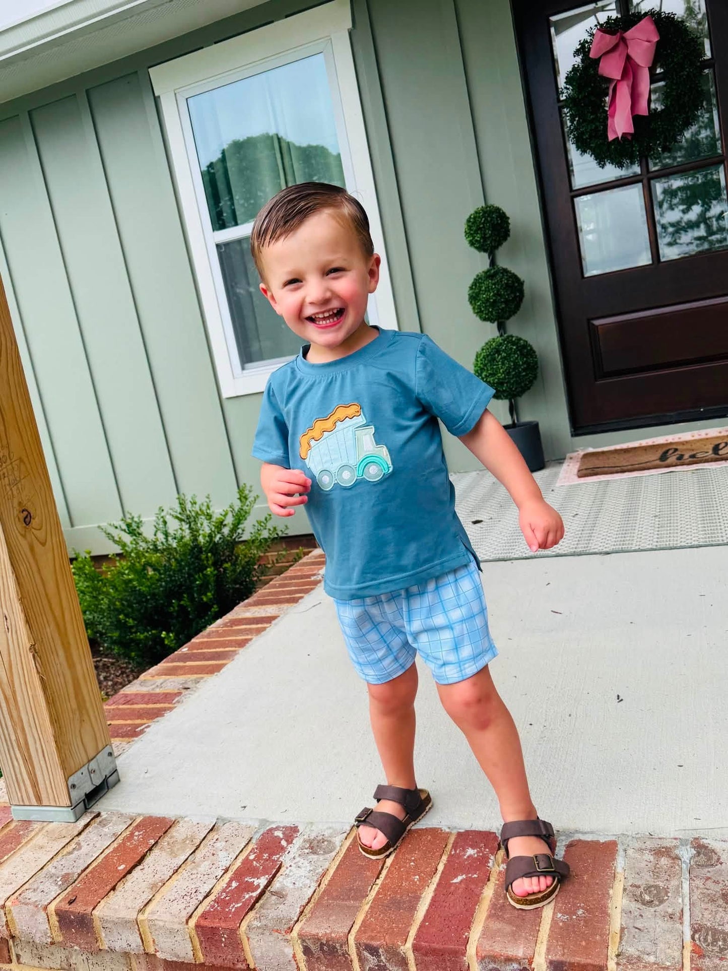 BOYS TRI-AXLE TRUCK SHORTIE SET