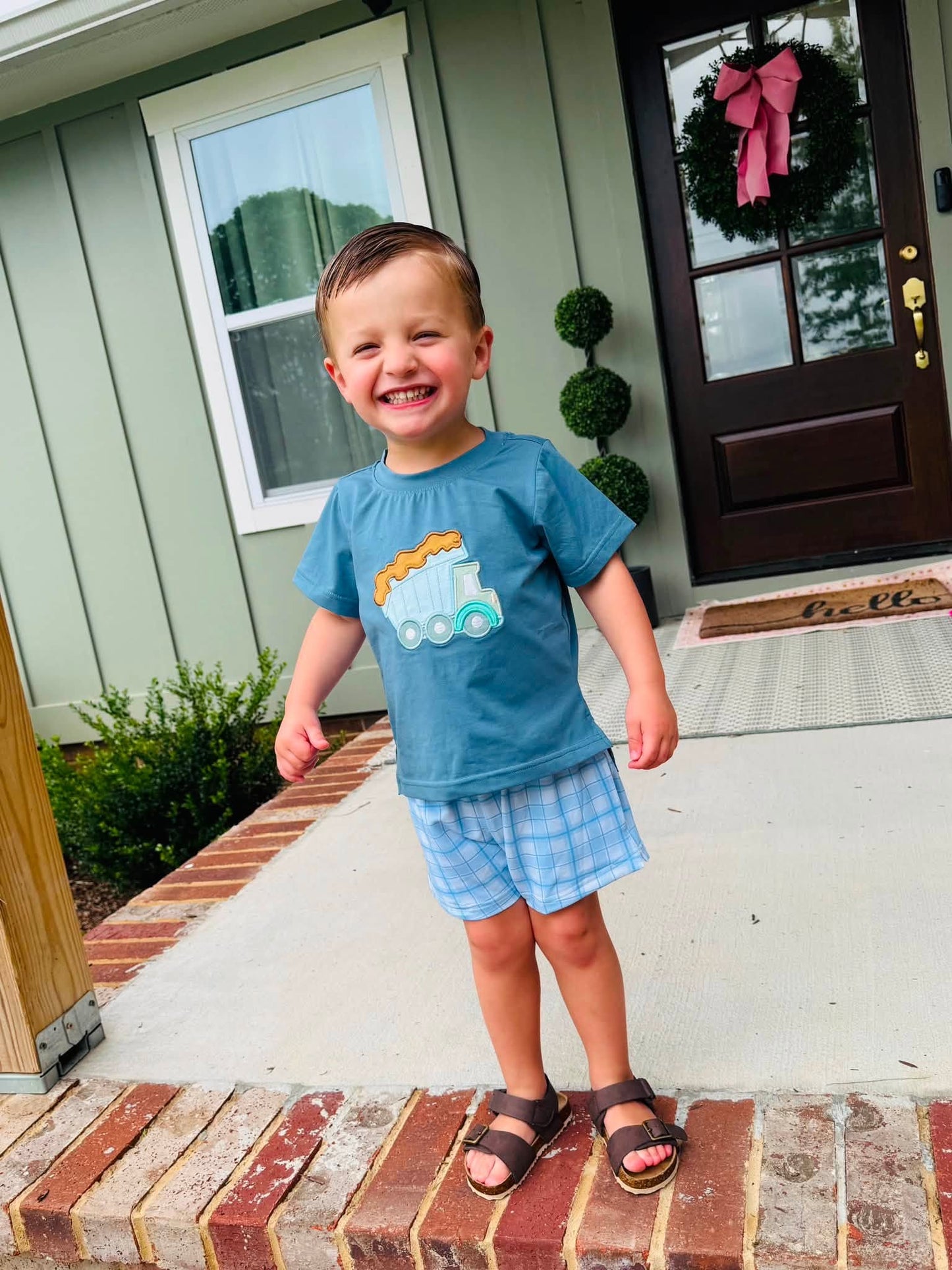 BOYS TRI-AXLE TRUCK SHORTIE SET