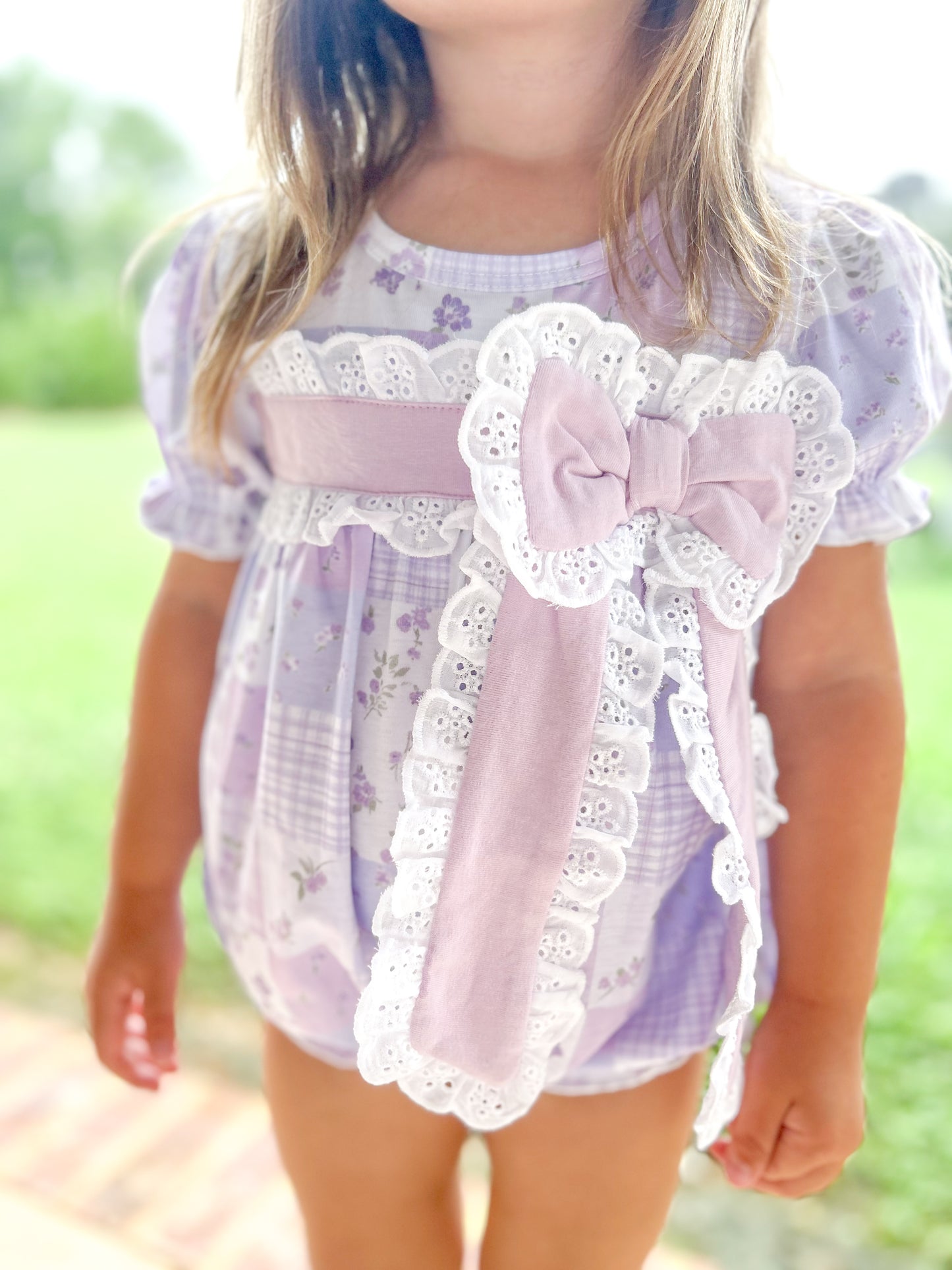 GIRLS HALLIE PATCHWORK BUBBLE