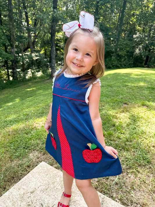 GIRL A IS FOR APPLE DRESS