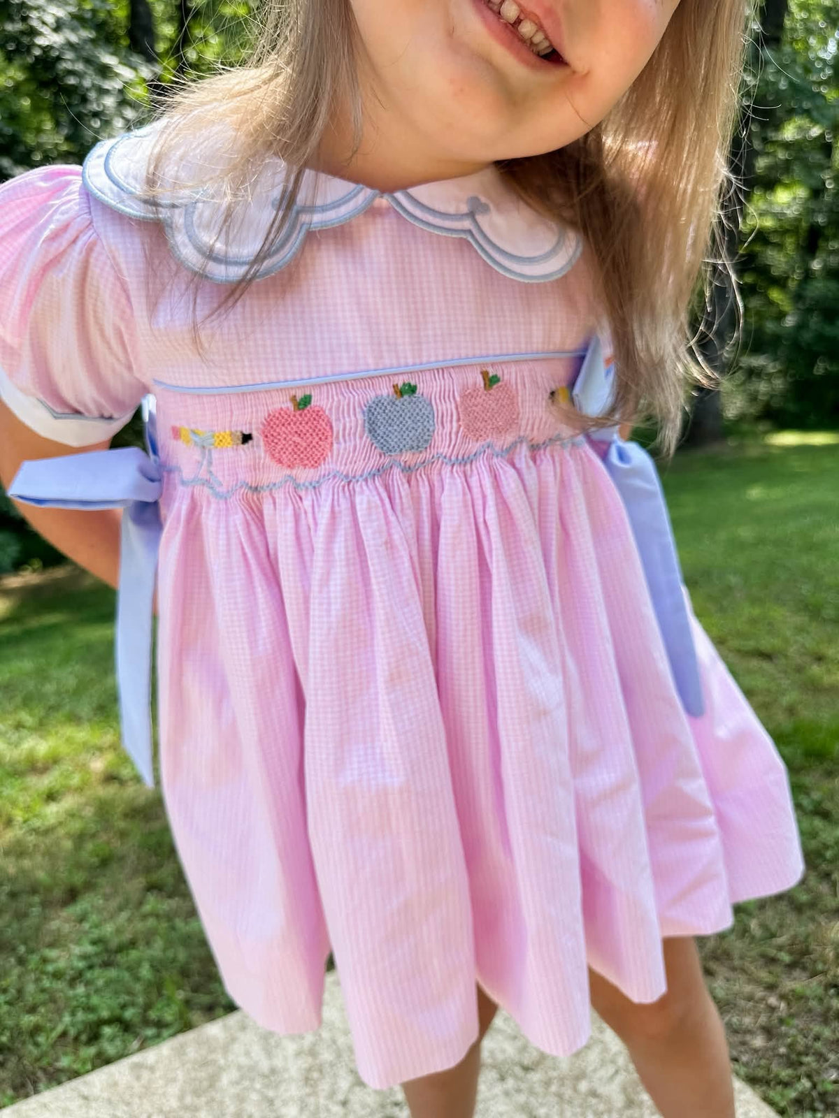 GIRLY GIRL SCHOOL DAYS BLOOMER SHORT SET