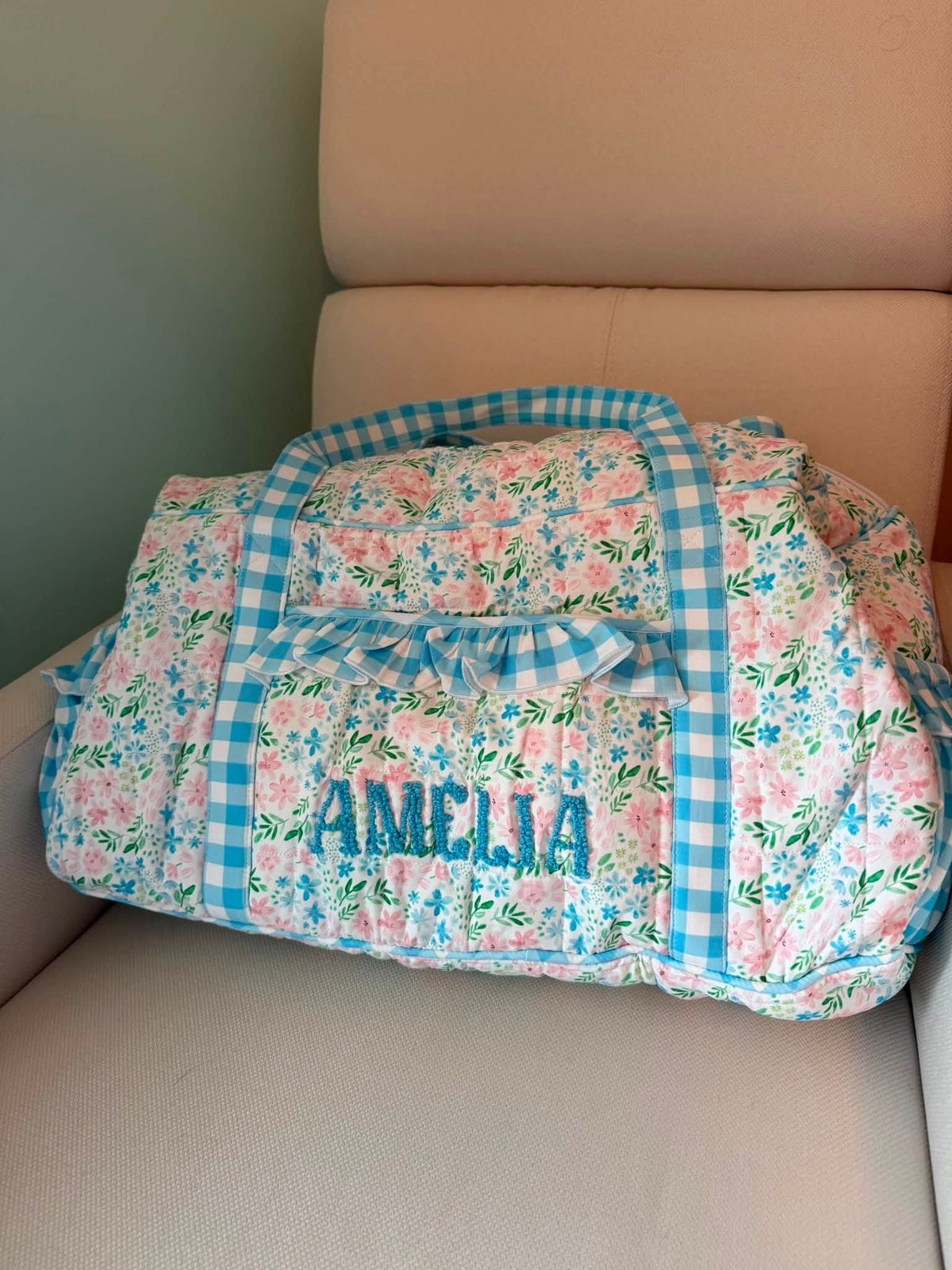 MEGAN FLORAL LUGGAGE