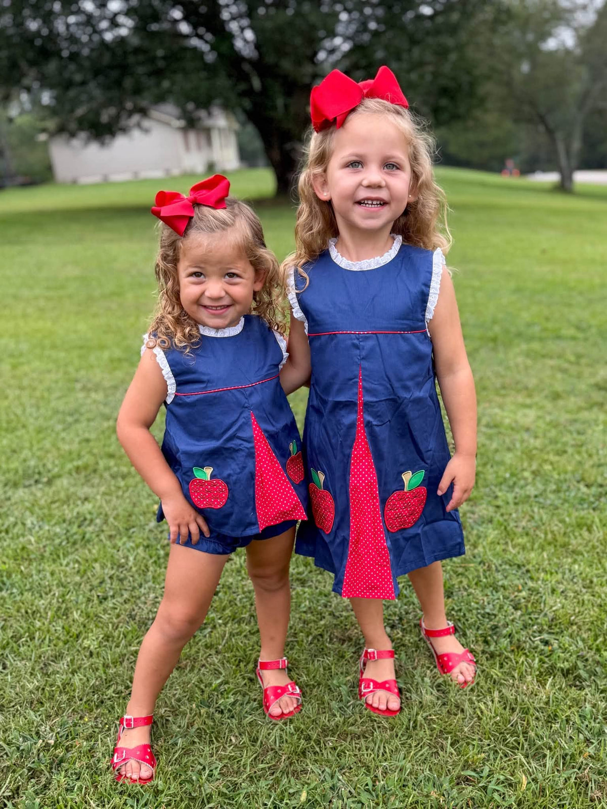 GIRL A IS FOR APPLE DRESS